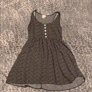 COPY - Polka dot black and white float dress!